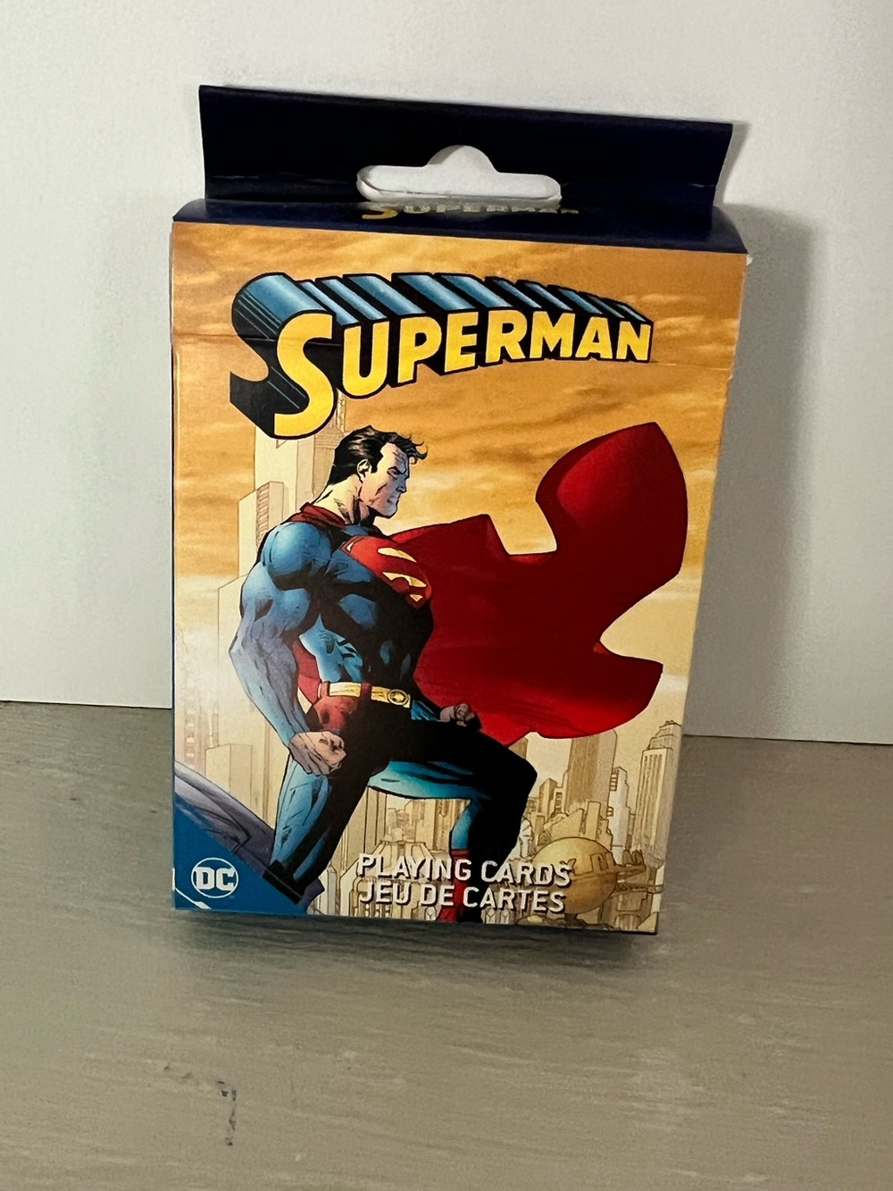 NIB Superman DC Comics Aquarius Playing Cards Sealed New Deck 52 Cards